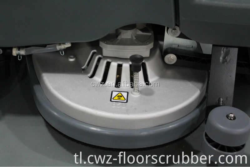 Malaking imbentaryo dual brush ceramic floor tile cleaning machine